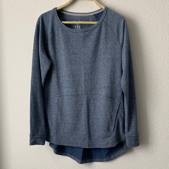 Champion Tops - Champion Heathered Blue Women's Lounge Shirt